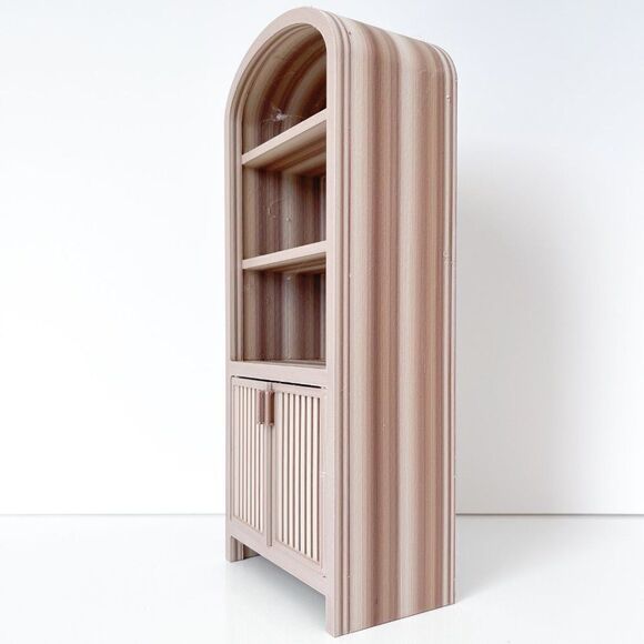 Armoire for Dolls 1:6 Scale Wood-Look Furniture 12” Barbie Integrity Blythe - Picture 2 of 7